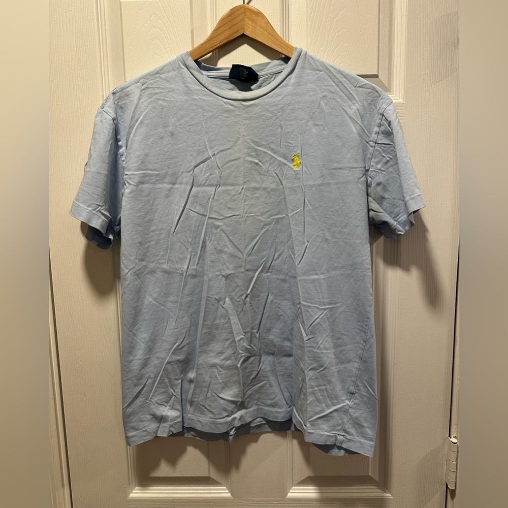 Ralph Lauren - T-Shirt - Crew Neck - Size Small - Light Blue